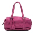 Pikkukuva 1 / 10: Pre-owned Bottega Veneta Nappa Intrecciato Montaigne Shoulder Bag Pink