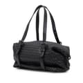 Miniatyrbillede 3 af 10: Pre-owned Bottega Veneta Nappa Intrecciato Montaigne Shoulder Bag Black