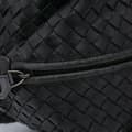 Miniatyrbillede 9 af 10: Pre-owned Bottega Veneta Nappa Intrecciato Montaigne Shoulder Bag Black