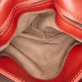 Pikkukuva 5 / 8: Pre-owned Bottega Veneta Small Nappa Intrecciato Olimpia Shoulder Bag Red