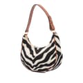Pikkukuva 2 / 10: Pre-owned Celine Zebra Print Canvas Ava Shoulder Bag Brown