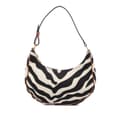 Pikkukuva 1 / 10: Pre-owned Celine Zebra Print Canvas Ava Shoulder Bag Brown