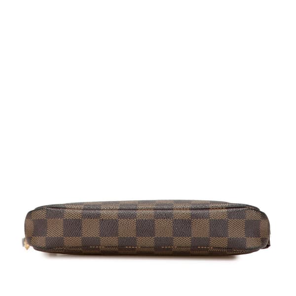 Pre-owned Louis Vuitton Damier Ebene Pochette Accessoires Brown