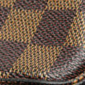 Miniatyrbild 6 av 10: Pre-owned Louis Vuitton Damier Ebene Pochette Accessoires Brown