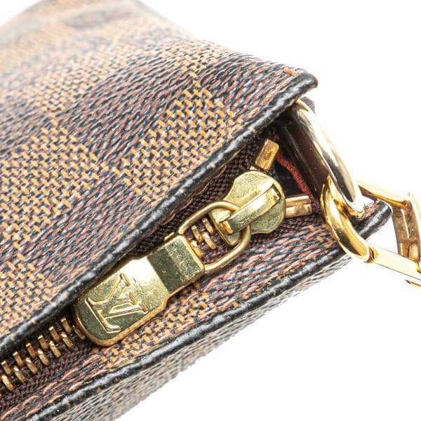 Pre-owned Louis Vuitton Damier Ebene Navona Brown