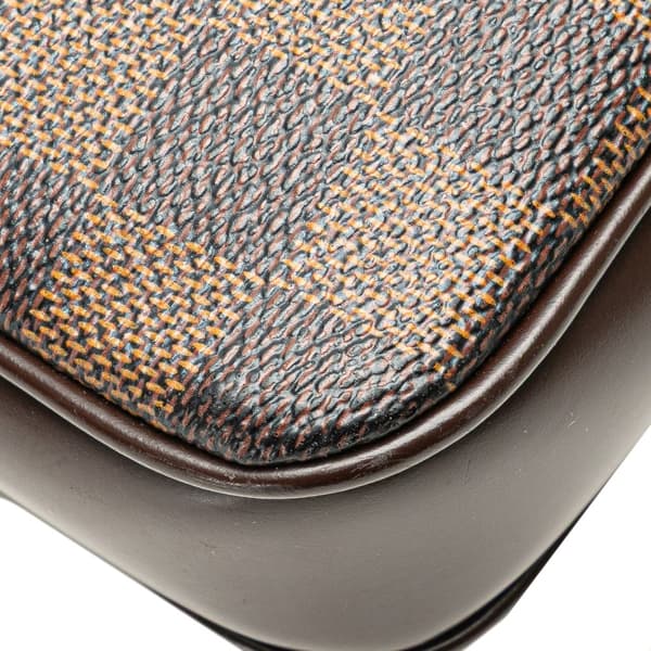 Pre-owned Louis Vuitton Damier Ebene Navona Brown
