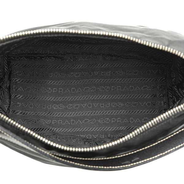 Pre-owned Prada Tessuto Shoulder Bag Black