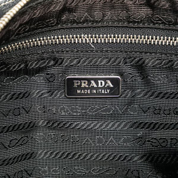 Pre-owned Prada Tessuto Shoulder Bag Black