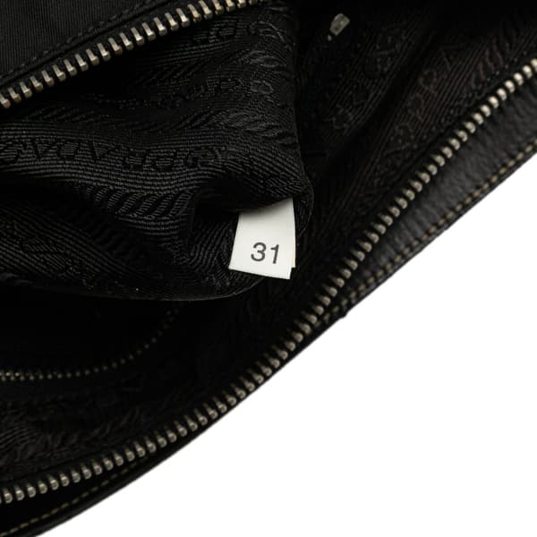 Pre-owned Prada Tessuto Shoulder Bag Black