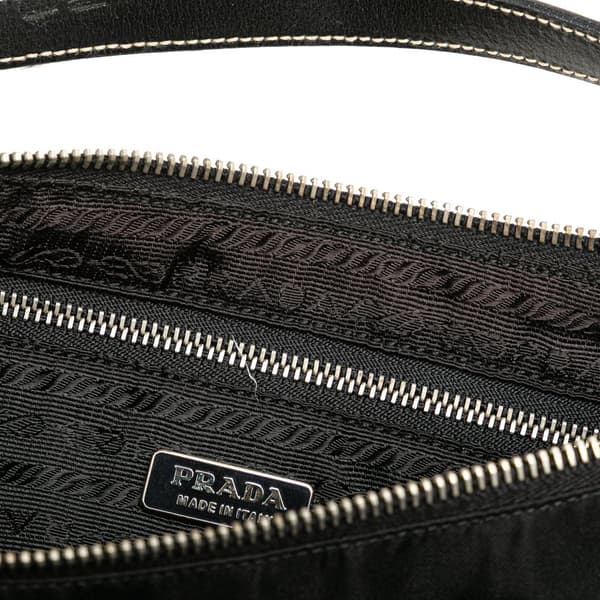 Pre-owned Prada Tessuto Shoulder Bag Black