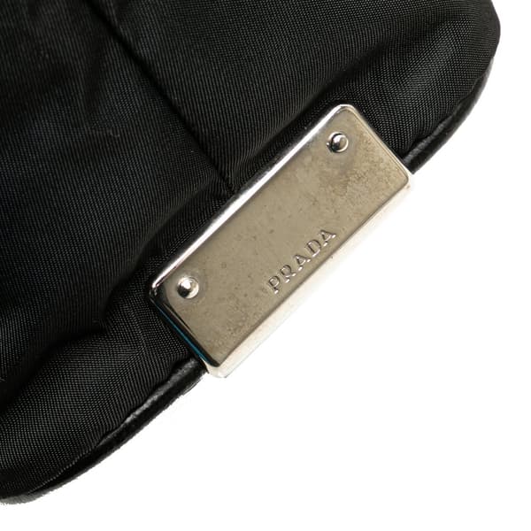 Pre-owned Prada Tessuto Shoulder Bag Black