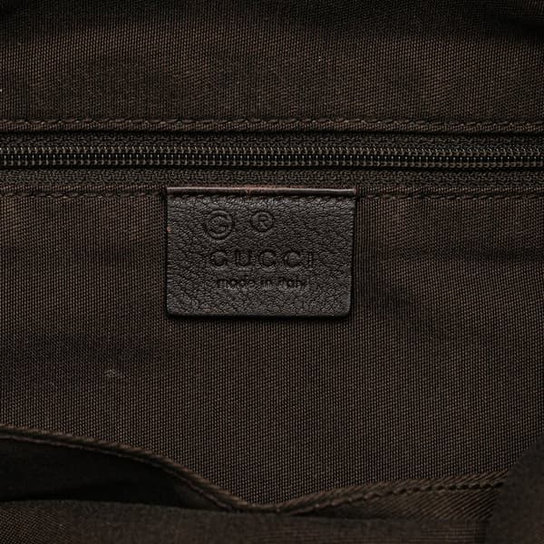 Pre-owned Gucci GG Canvas Shoulder Bag Brown
