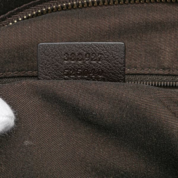 Pre-owned Gucci GG Canvas Shoulder Bag Brown