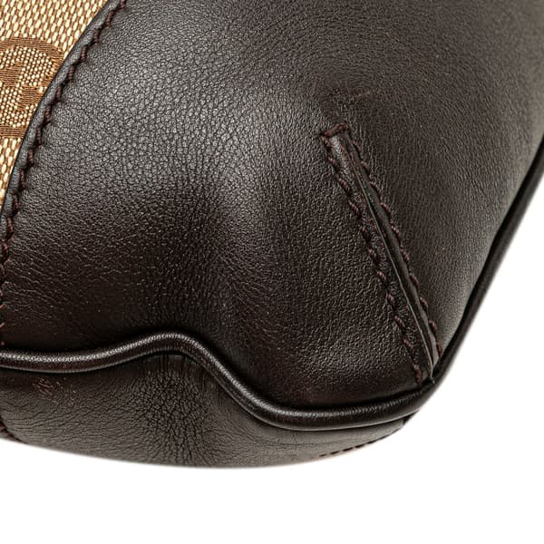 Pre-owned Gucci GG Canvas Shoulder Bag Brown