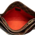 Miniatyrbild 5 av 10: Pre-owned Louis Vuitton Damier Ebene Aubagne Brown