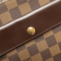 Miniatyrbild 8 av 10: Pre-owned Louis Vuitton Damier Ebene Aubagne Brown