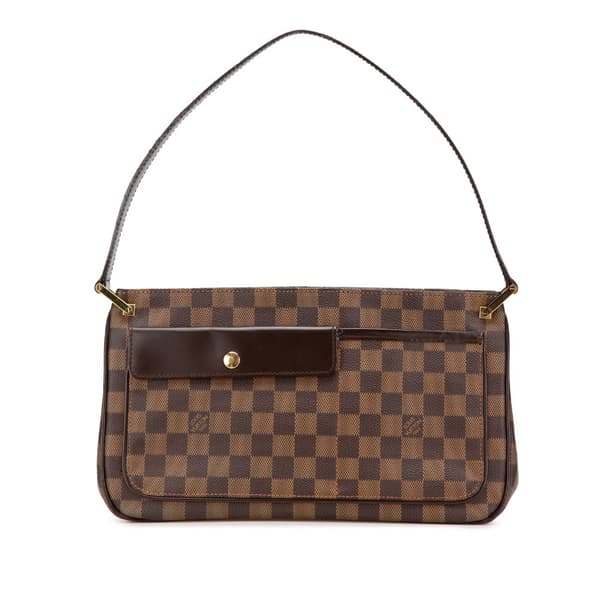 Pre-owned Louis Vuitton Damier Ebene Aubagne Brown