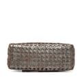 Miniatyrbillede 3 af 10: Pre-owned Bottega Veneta Limited Edition Intrecciato Frame Shoulder Bag Brown