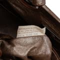 Miniatyrbillede 6 af 10: Pre-owned Bottega Veneta Limited Edition Intrecciato Frame Shoulder Bag Brown