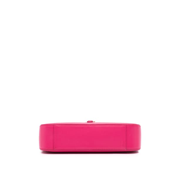 Pre-owned Saint Laurent Leather Le 5 a 7 Shoulder Bag Pink