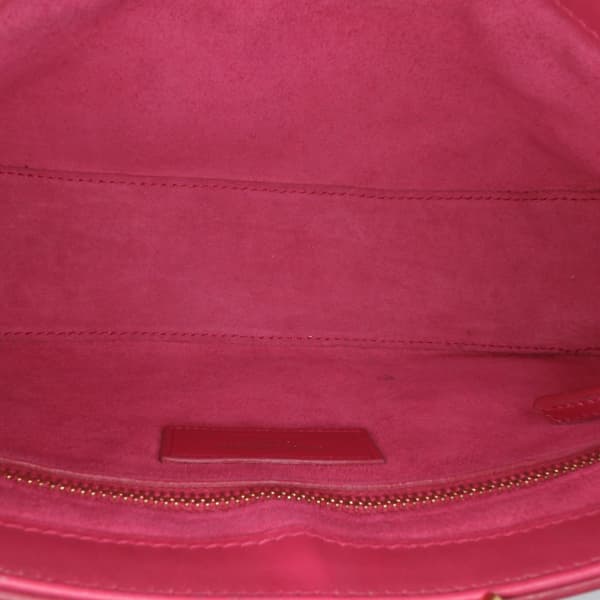 Pre-owned Saint Laurent Leather Le 5 a 7 Shoulder Bag Pink