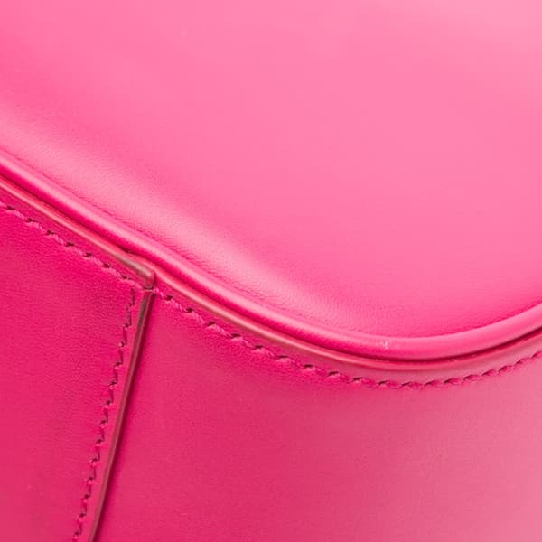 Pre-owned Saint Laurent Leather Le 5 a 7 Shoulder Bag Pink