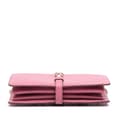 Miniatyrbild 3 av 10: Pre-owned Gucci Pebbled Calfskin Piston Broadway Evening Bag Pink