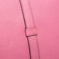 Miniatyrbild 8 av 10: Pre-owned Gucci Pebbled Calfskin Piston Broadway Evening Bag Pink