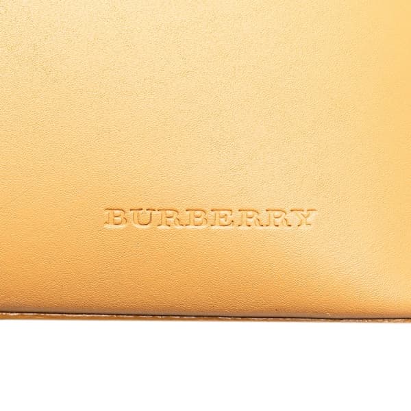 Pre-owned Burberry Leather Shoulder Bag Brown