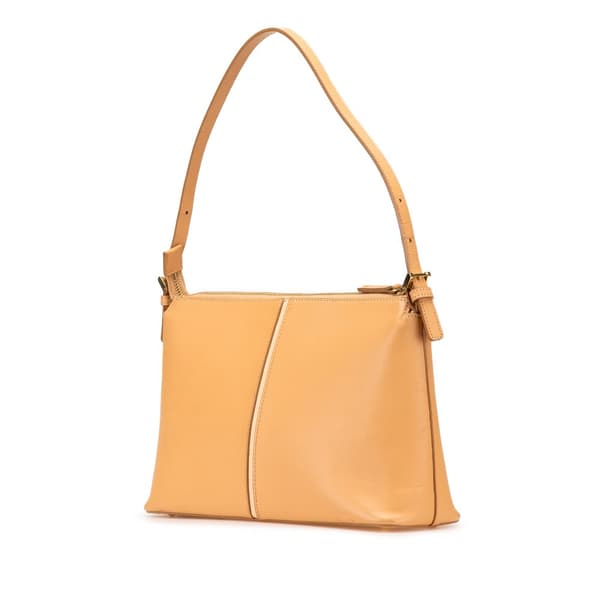 Pre-owned Burberry Leather Shoulder Bag Brown