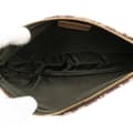 Miniatyrbild 4 av 10: Pre-owned Dior Mini Diorissimo Canvas Saddle Pochette Brown