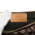 Miniatyrbild 6 av 10: Pre-owned Dior Mini Diorissimo Canvas Saddle Pochette Brown