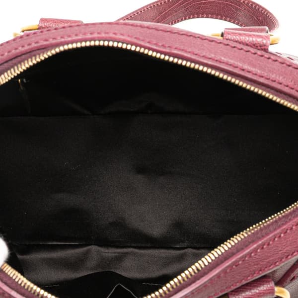 Pre-owned Yves Saint Laurent Medium Leather Muse Shoulder Bag Red