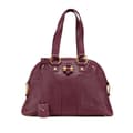 Pikkukuva 1 / 10: Pre-owned Yves Saint Laurent Medium Leather Muse Shoulder Bag Red
