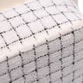 Miniatyrbild 9 av 10: Pre-owned Chanel Small Tweed and Resin Zipped Shopping Bag White