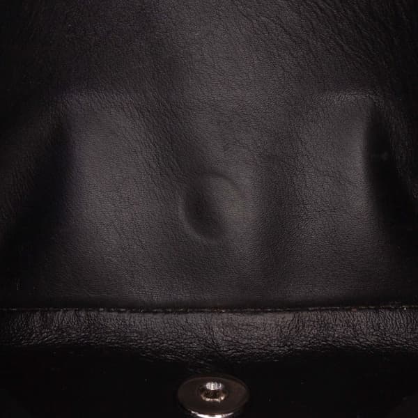 Pre-owned Chanel Medium Classic Patent Double Flap Black