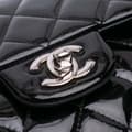 Pikkukuva 7 / 10: Pre-owned Chanel Medium Classic Patent Double Flap Black