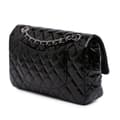 Pikkukuva 2 / 10: Pre-owned Chanel Medium Classic Patent Double Flap Black