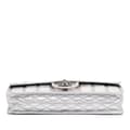 Miniatyrbillede 3 af 10: Pre-owned Chanel Vinyl Ice Cube Flap Silver