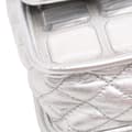 Miniatyrbillede 8 af 10: Pre-owned Chanel Vinyl Ice Cube Flap Silver