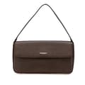Pikkukuva 1 / 10: Pre-owned Burberry Leather Flap Shoulder Bag Brown