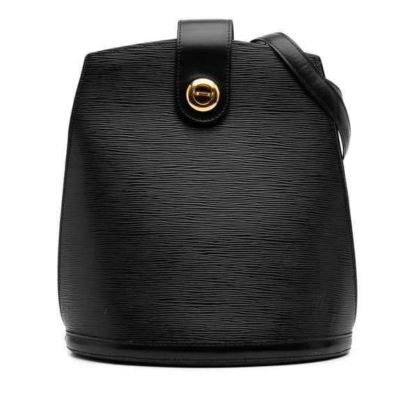 Pre-owned Louis Vuitton Epi Cluny Black