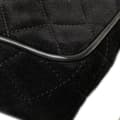 Miniatyrbillede 10 af 10: Pre-owned Chanel CC Quilted Suede Shoulder Bag Black