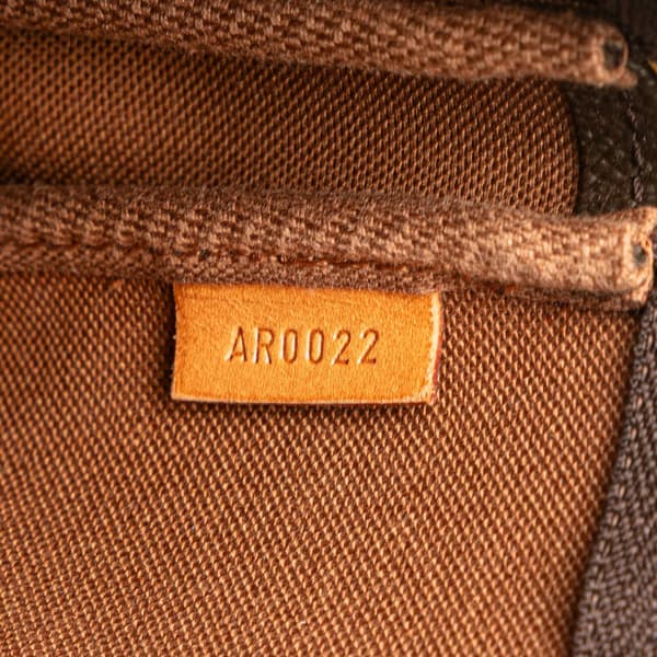Pre-owned Louis Vuitton Monogram Pochette Accessoires Brown