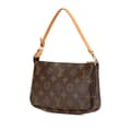 Miniatyrbild 2 av 10: Pre-owned Louis Vuitton Monogram Pochette Accessoires Brown