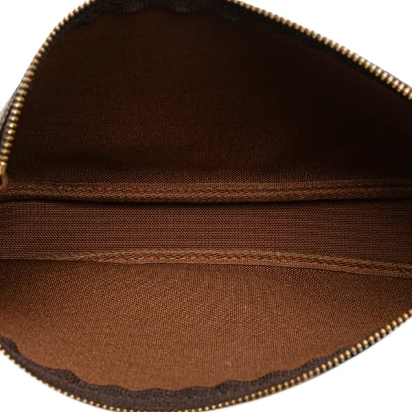 Pre-owned Louis Vuitton Monogram Pochette Accessoires Brown