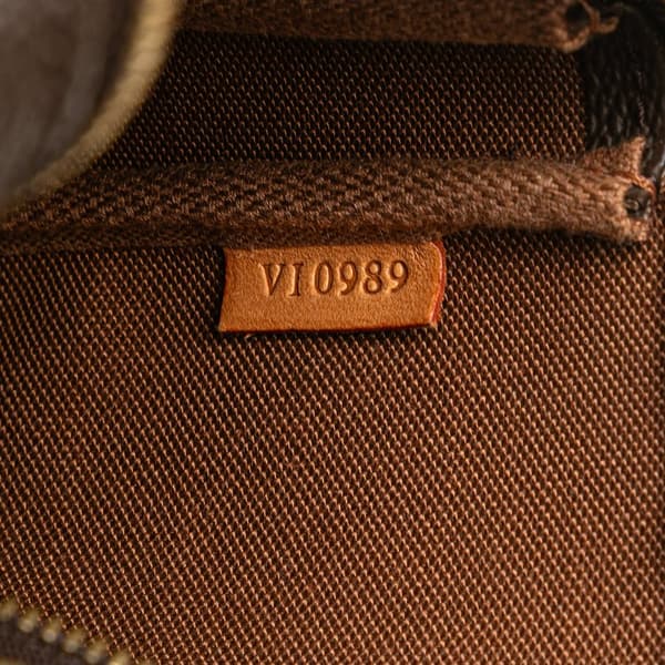 Pre-owned Louis Vuitton Monogram Pochette Accessoires Brown