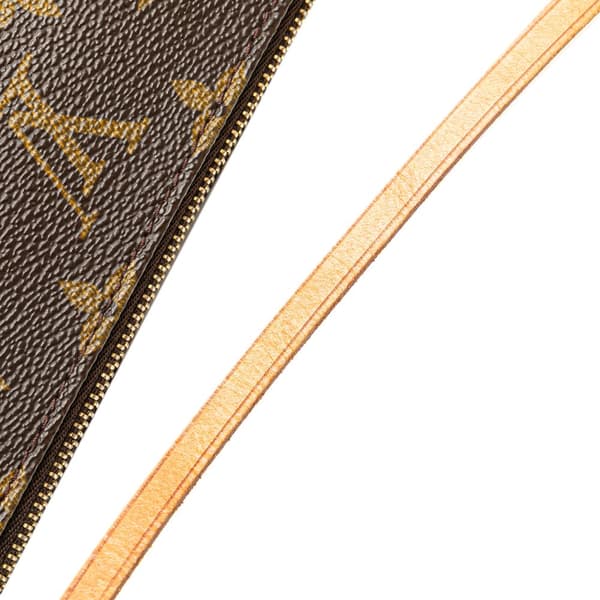 Pre-owned Louis Vuitton Monogram Pochette Accessoires Brown