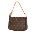 Miniatyrbild 2 av 10: Pre-owned Louis Vuitton Monogram Pochette Accessoires Brown