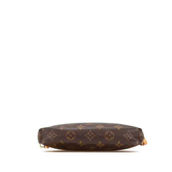 Pre-owned Louis Vuitton Monogram Pochette Accessoires Brown
